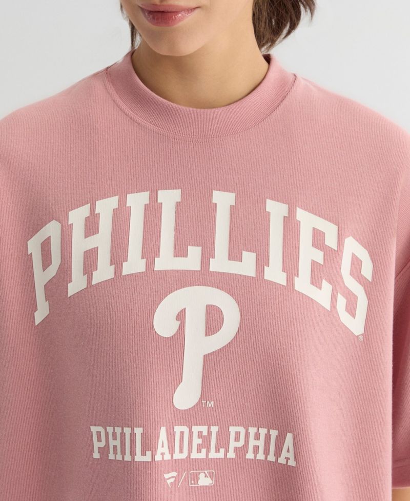 Women's Philadelphia Phillies Iconic Boxy Cropped T-Shirt