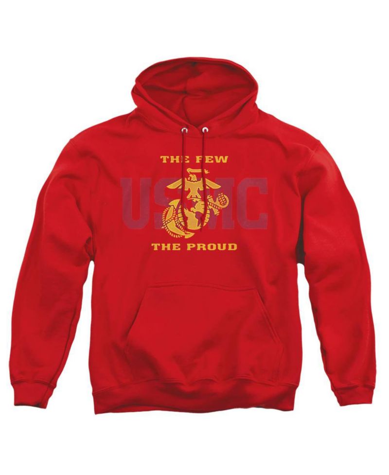 Men's Split Tag Graphic Classic-Fit Long-Sleeve Pullover Hoodie