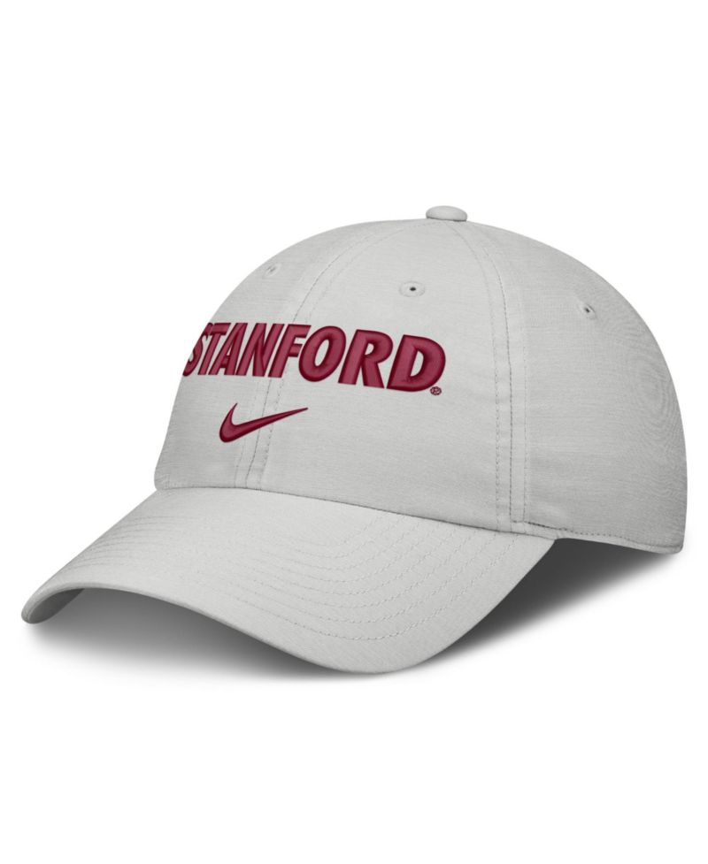 Men's and Women's Gray Stanford Cardinal 2026 On-Field Gameday Club Adjustable Hat