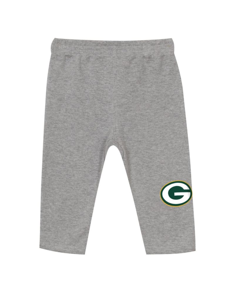 Baby Boys' Green Bay Packers Jersey Short-Sleeve Cotton Bodysuit and Pants Set