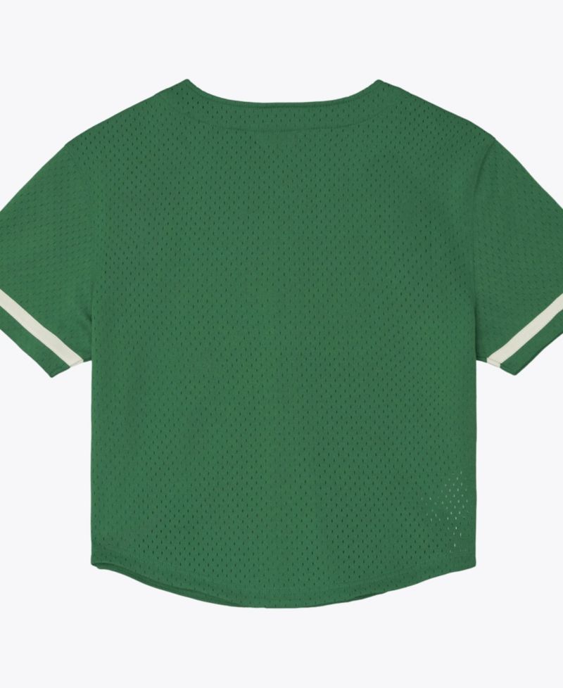 Women's Kelly Green Philadelphia Eagles Retro Roots Baseball Jersey