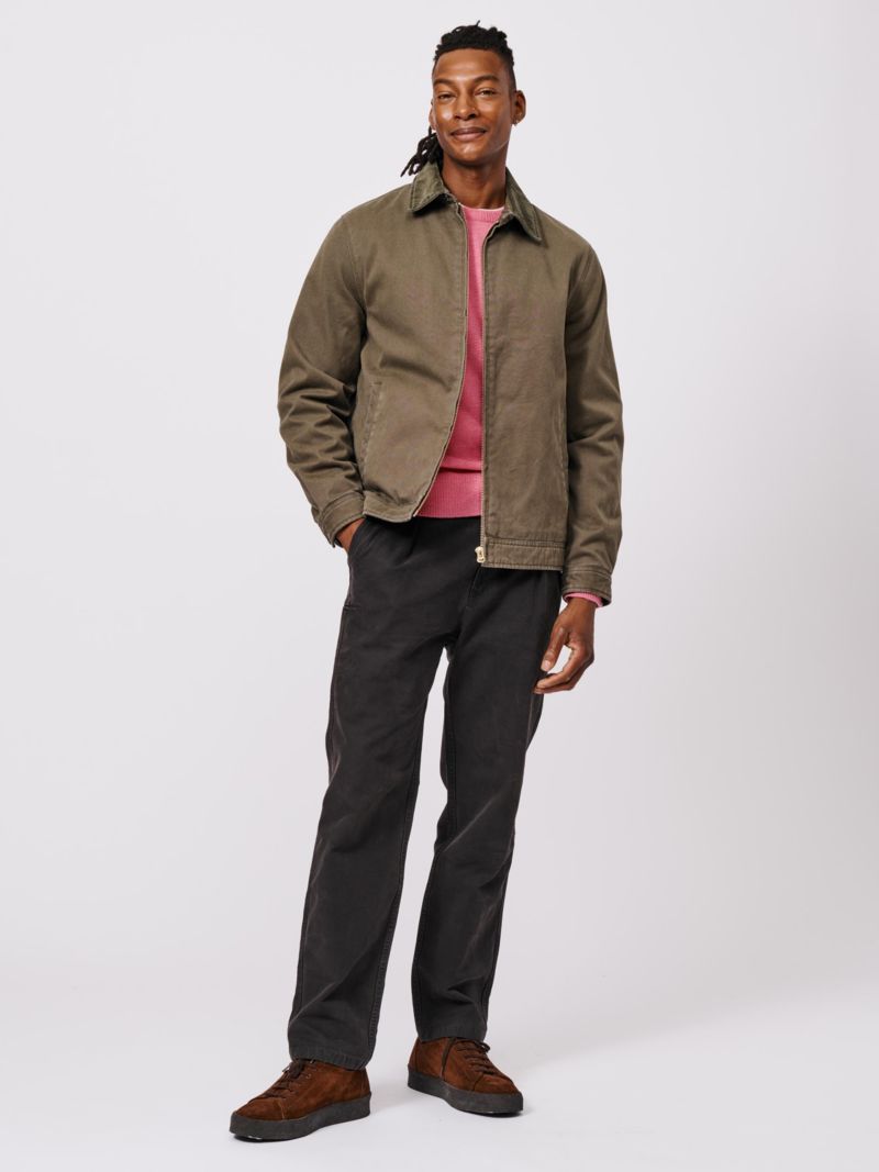 Men's Newland Canvas Harrington Utility Jacket