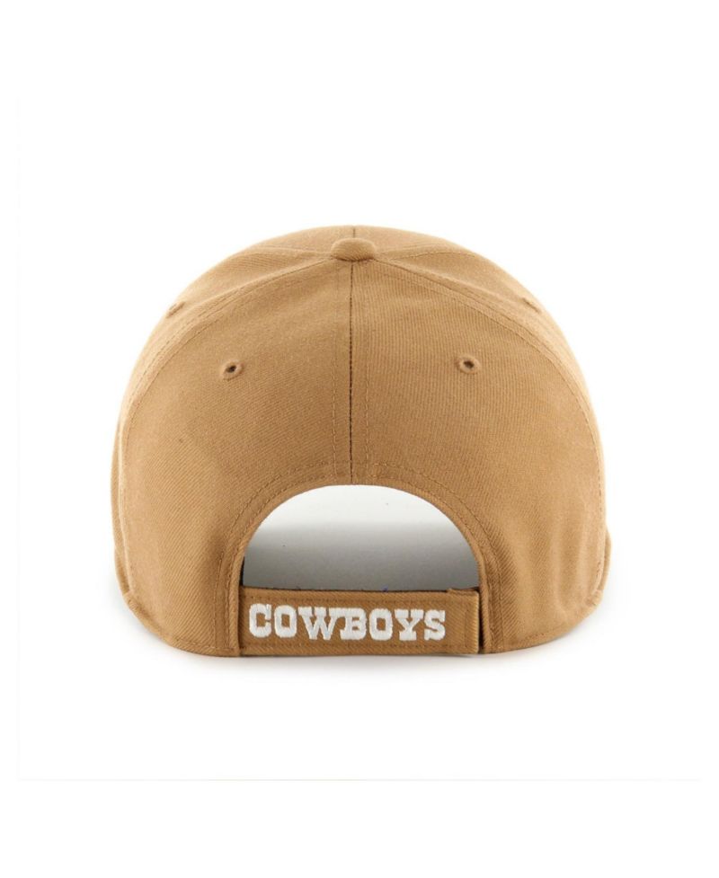47 Brand Men's Tan Dallas Cowboys Ballpark MVP Adjustable Hat