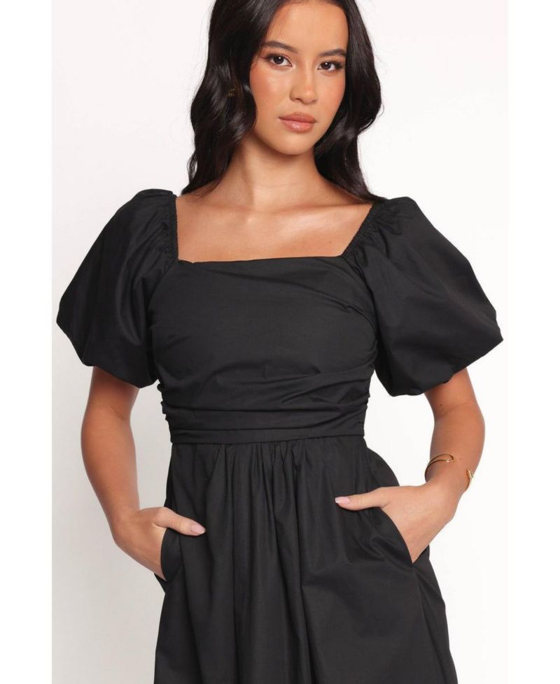 Women's Clo Puff Sleeve Dress