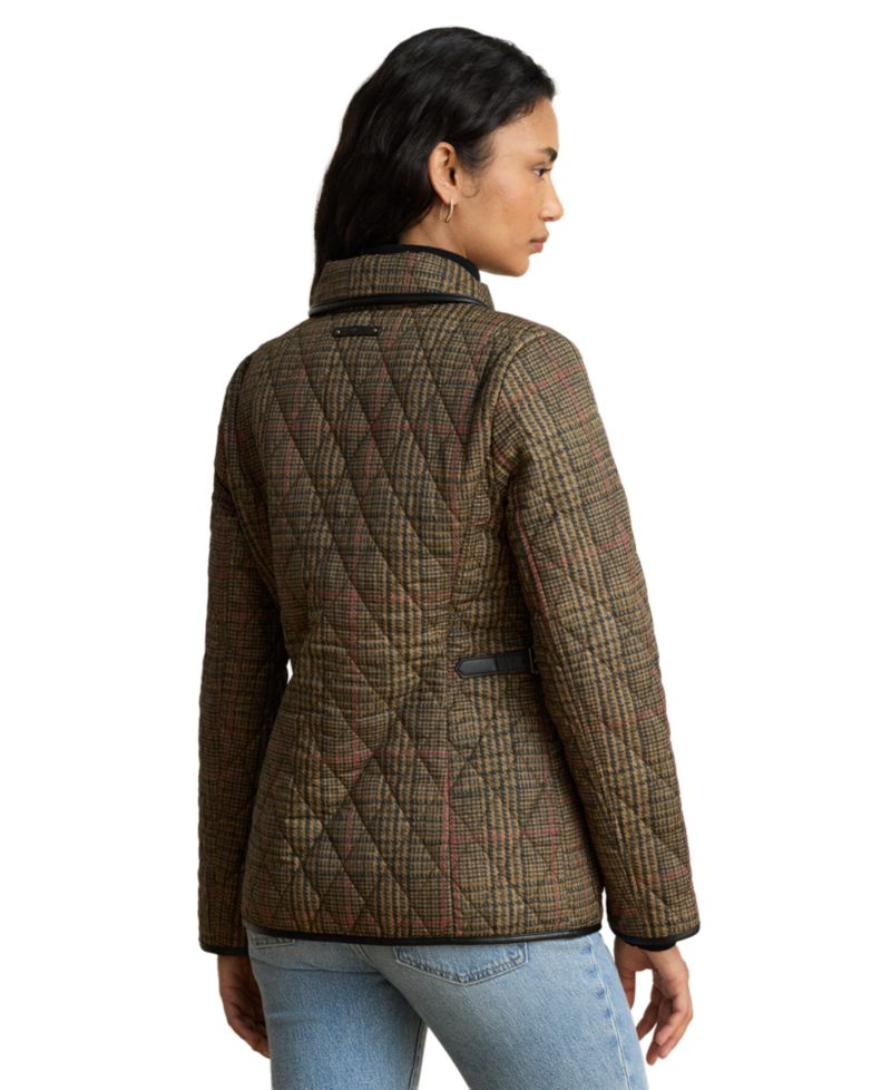 Women's Quilted Velboa-Lined Coat