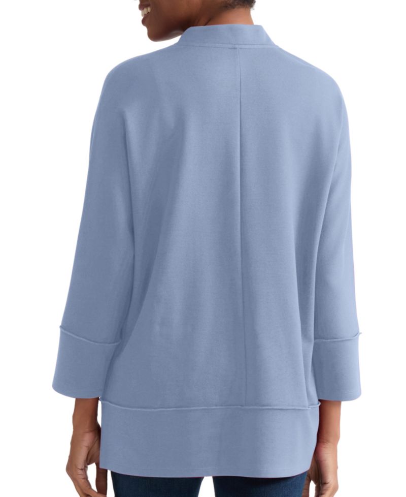 Petite Johnny Collar Top