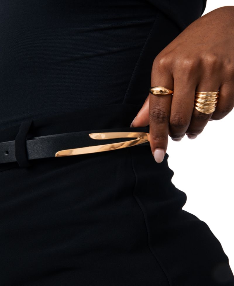 Modern Saddle Leather Belt