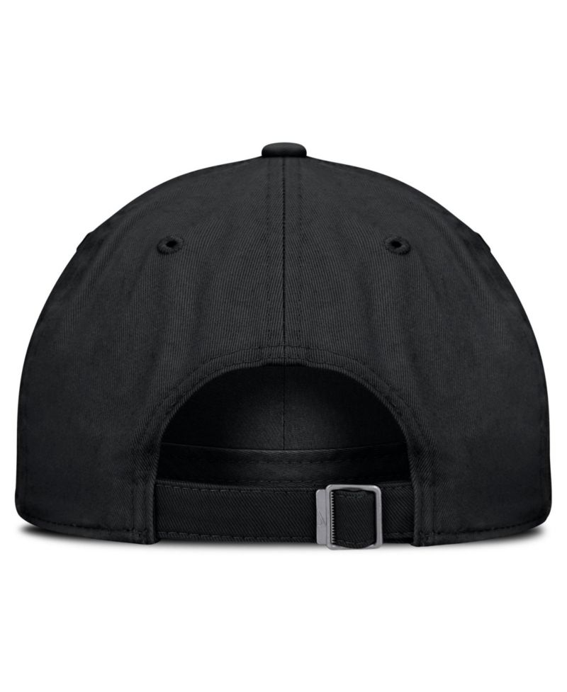 Men's and Women's Black Oregon Ducks Campus Prep Football Club Adjustable Hat