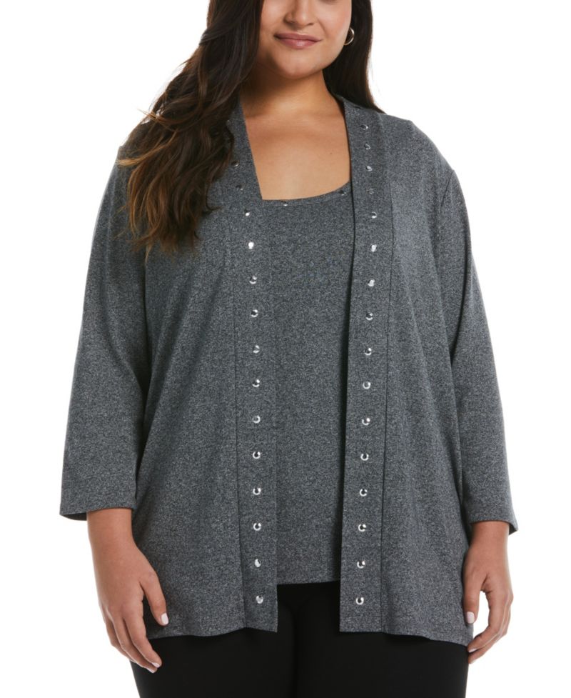 Plus Size Crew Neck Tank Top