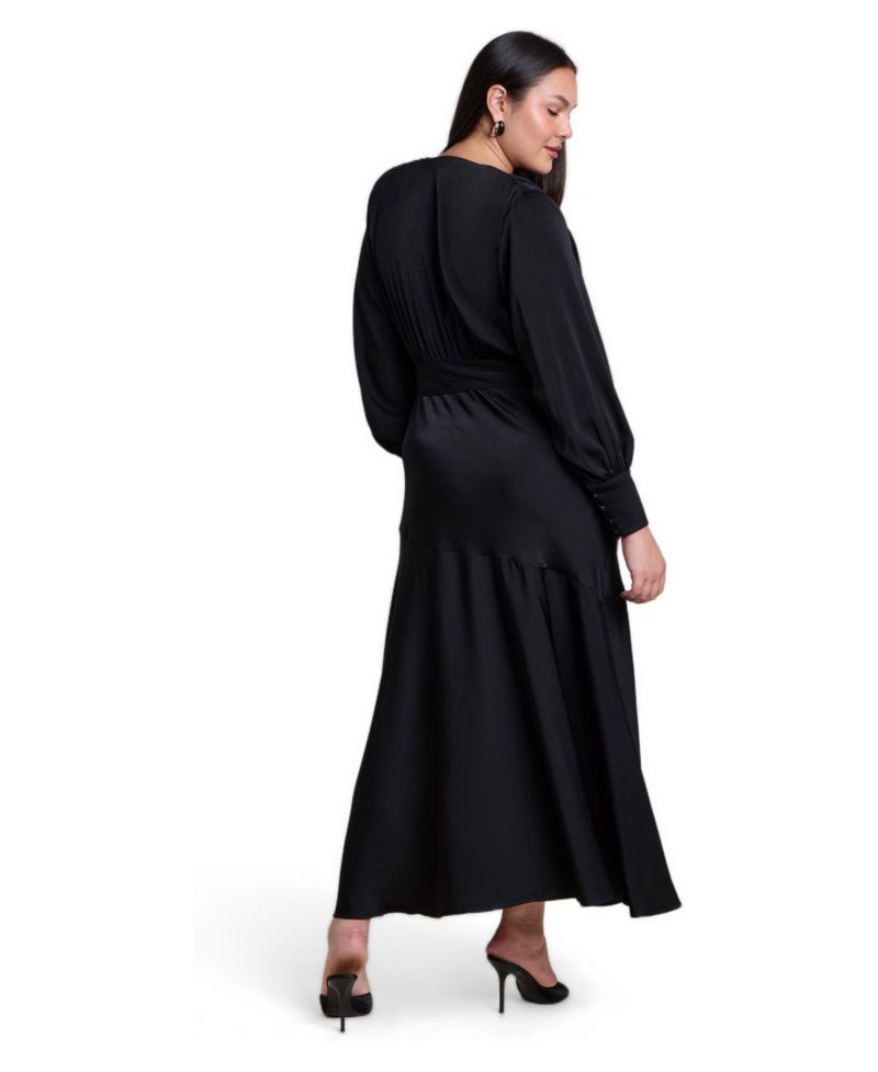 Women's Satin Maxi Dress