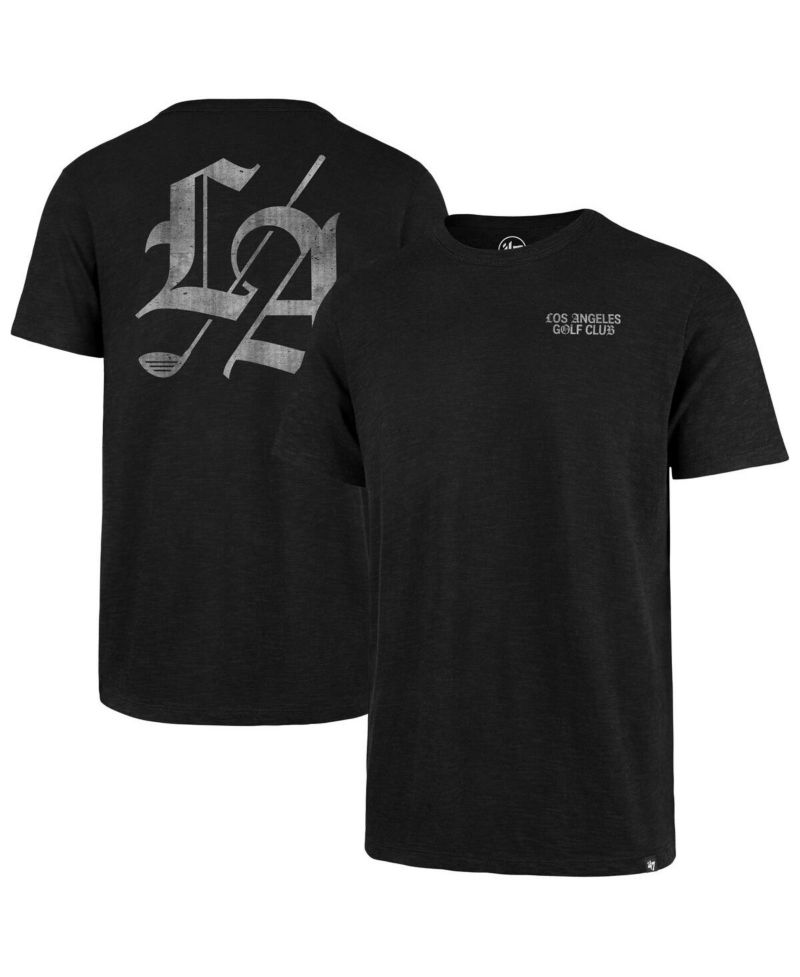 Men's Black TGL Los Angeles Golf Club Backer Scrum T-Shirt