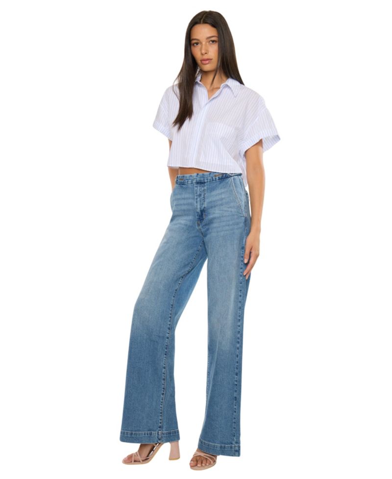 Women's Marnie Ultra High Rise Wide Leg Trouser Jeans