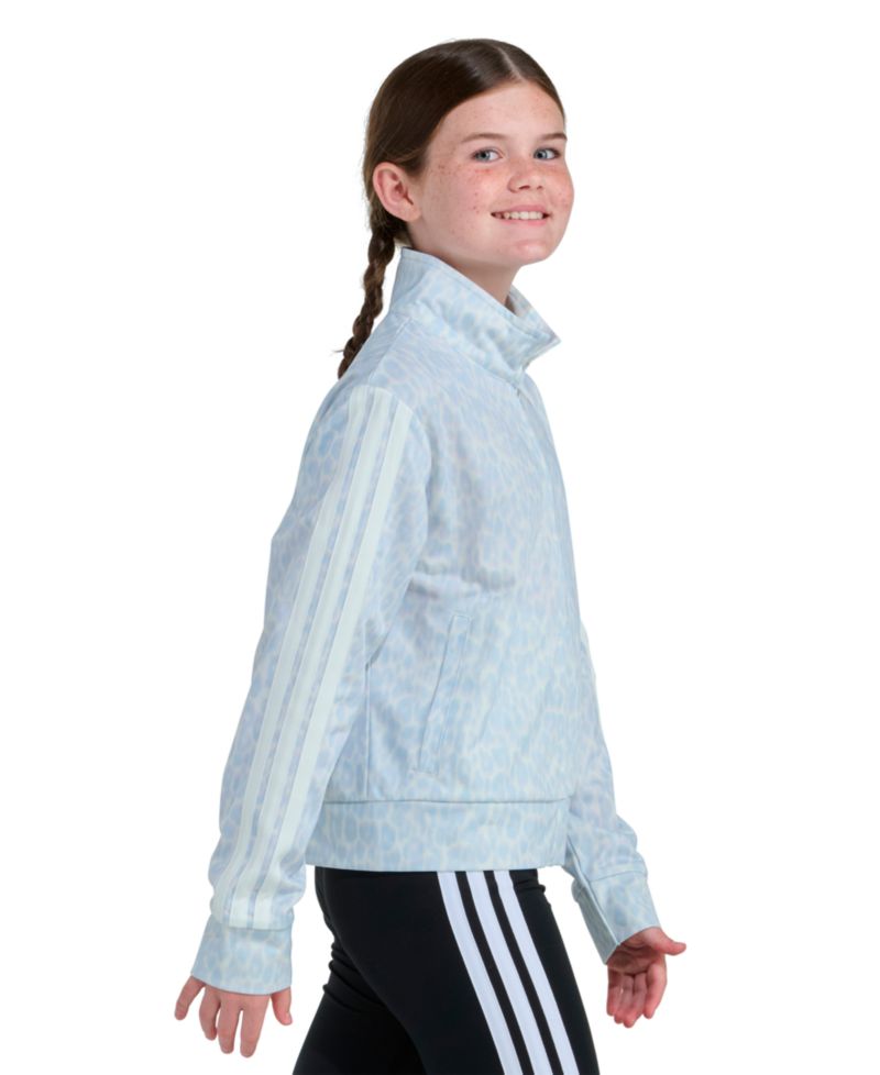 Girls' 8-16 Printed Long-Sleeve Jacket