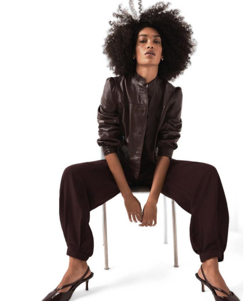 Women's Balloon Leg Elasticated Trousers