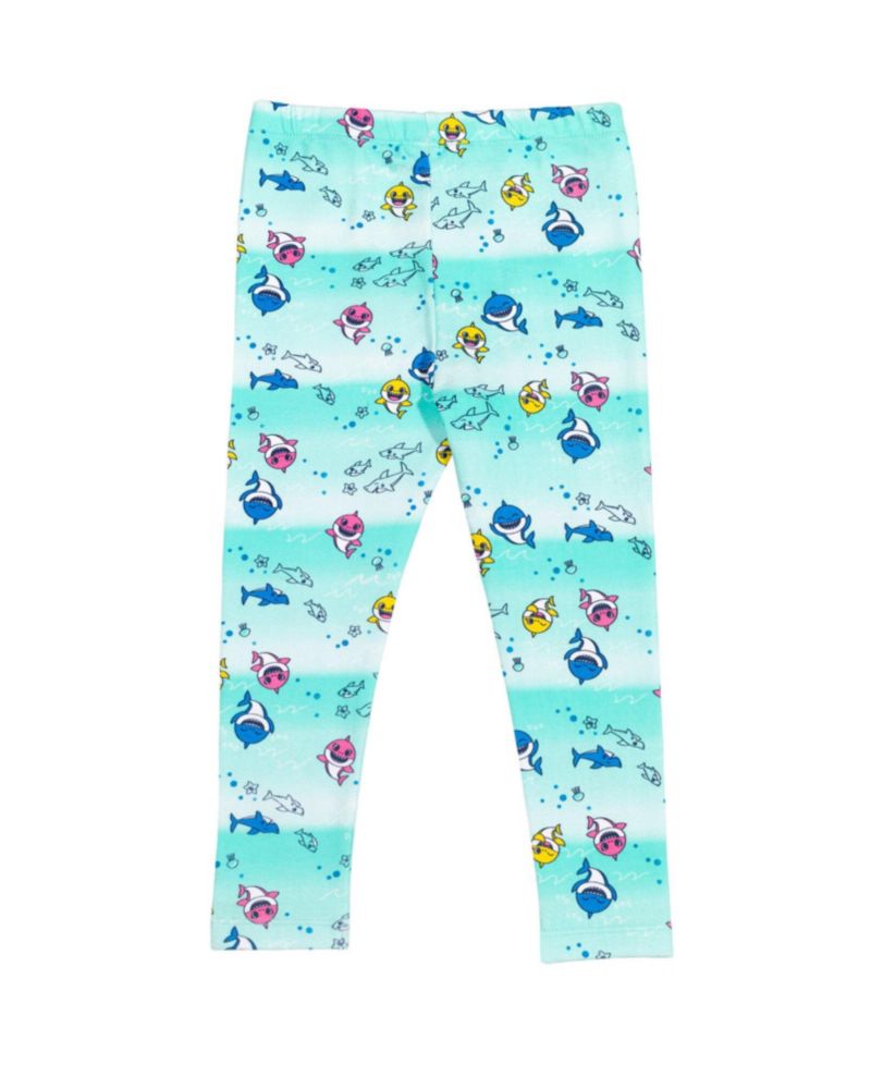 Baby Girls Pinkfong Shark T-Shirt and Leggings Outfit Set