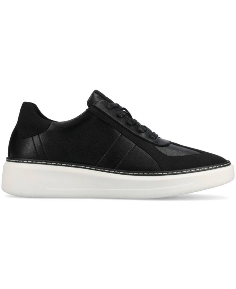 Men's Berlin Comfort Lace Up Low Top Flexible Court Sneakers