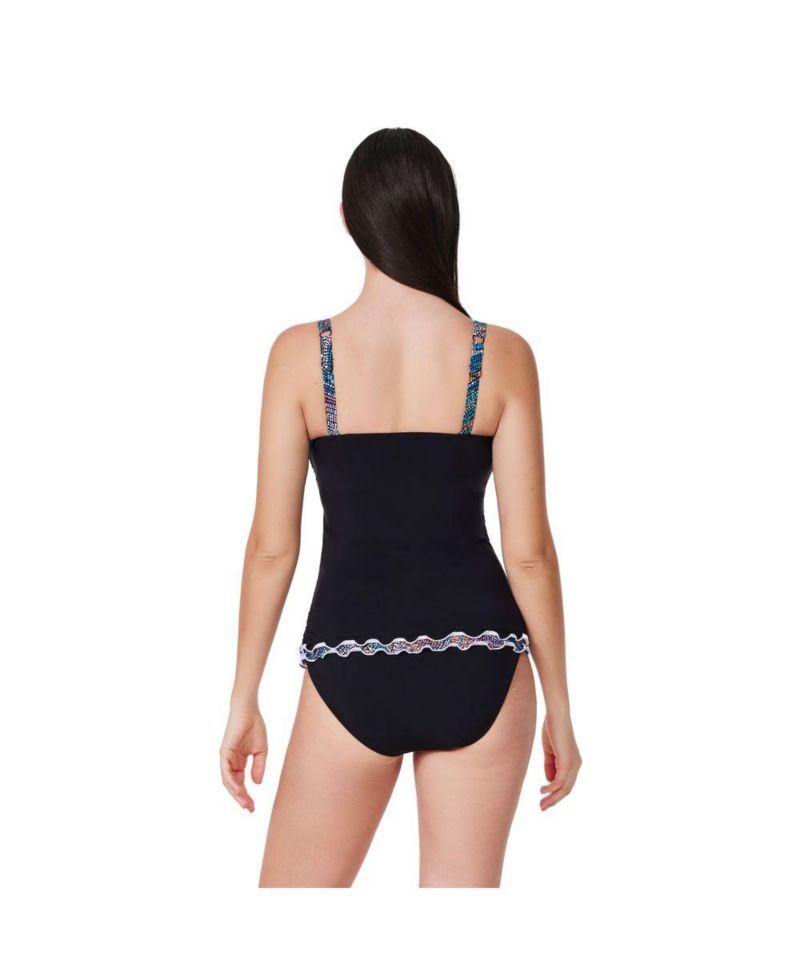 Women's Layla Tricolore D-Cup Tankini Top