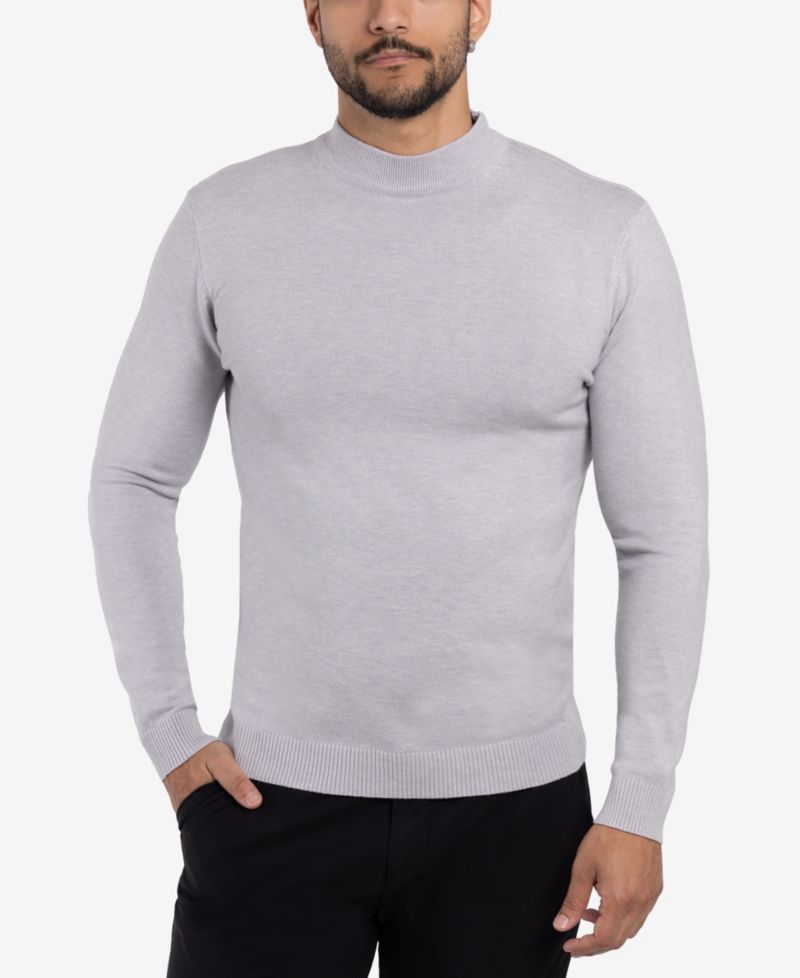 Big & Tall Mock Neck Sweater