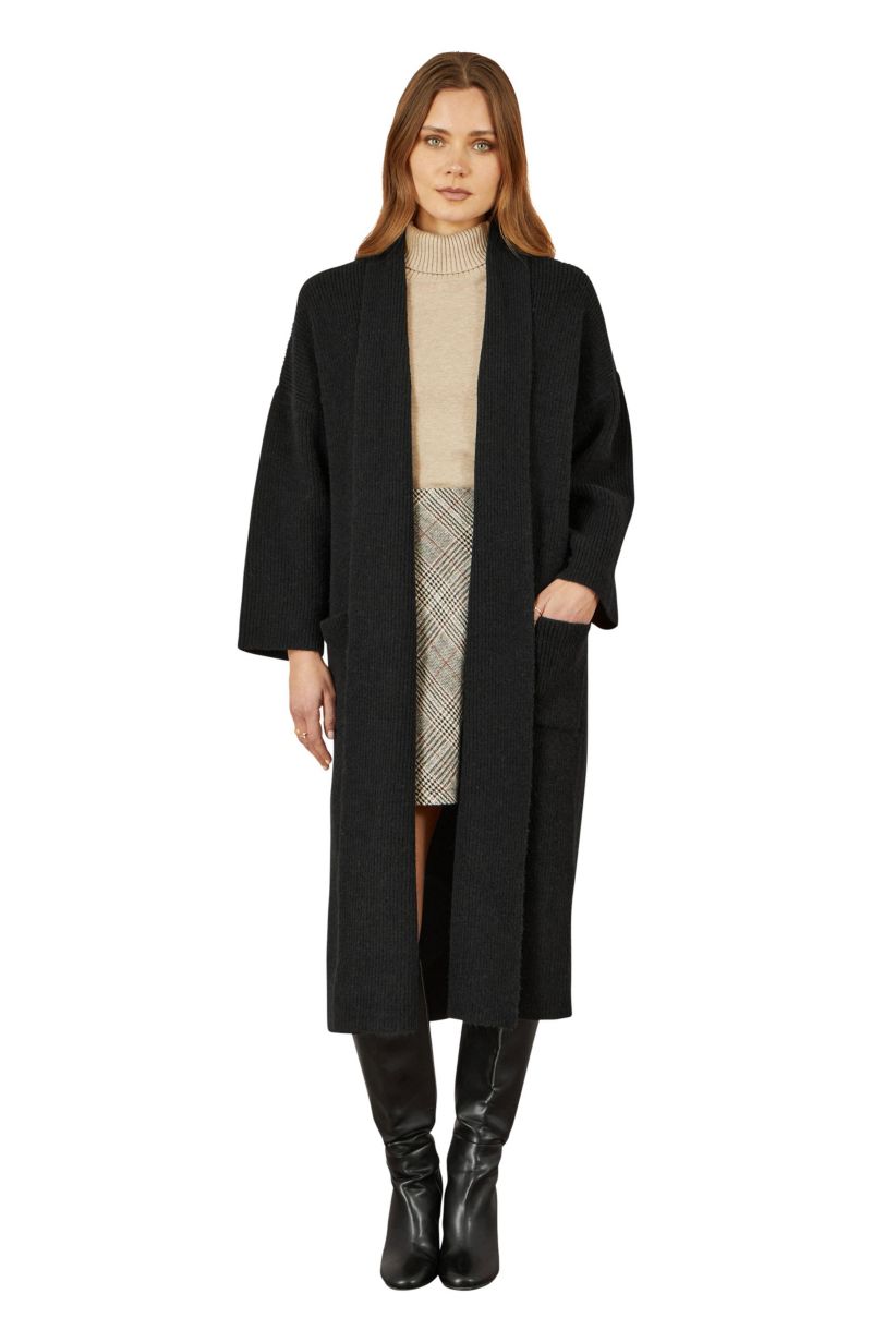 Women's Knitted Maxi Cardigan