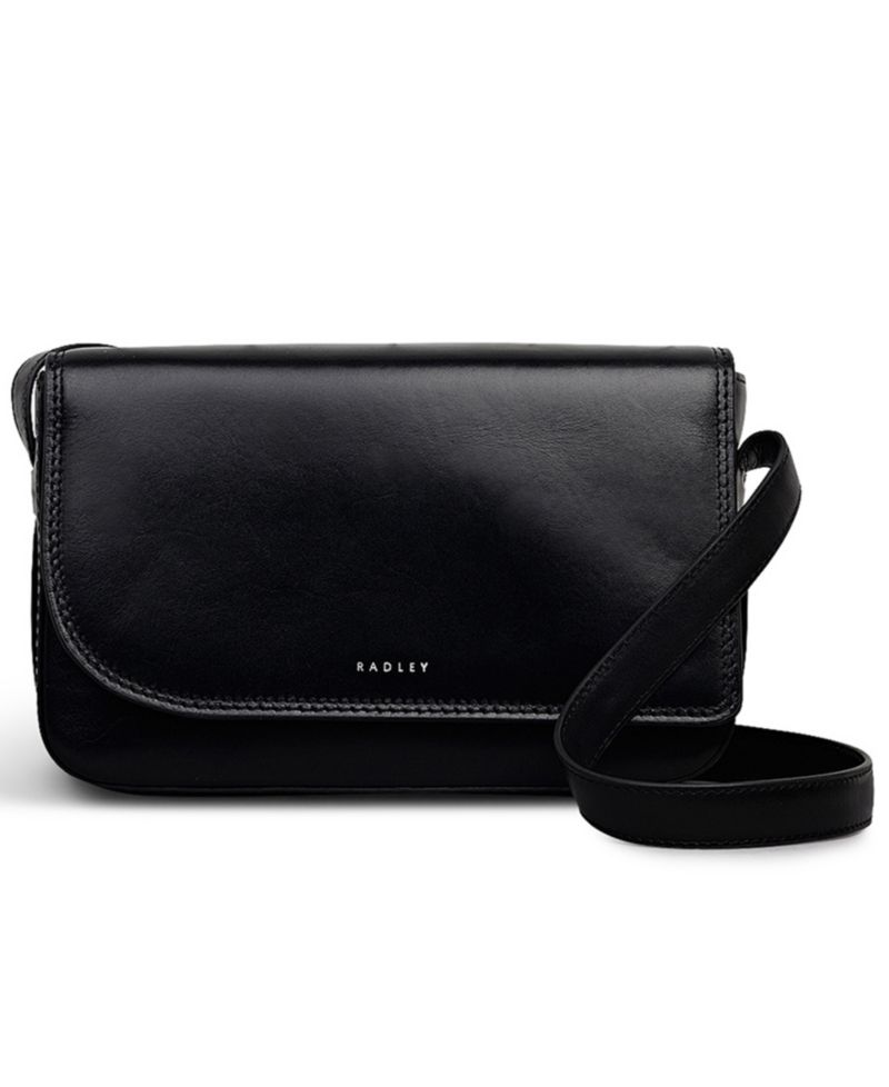 Pocket Street Small Leather Flapover Crossbody Bag