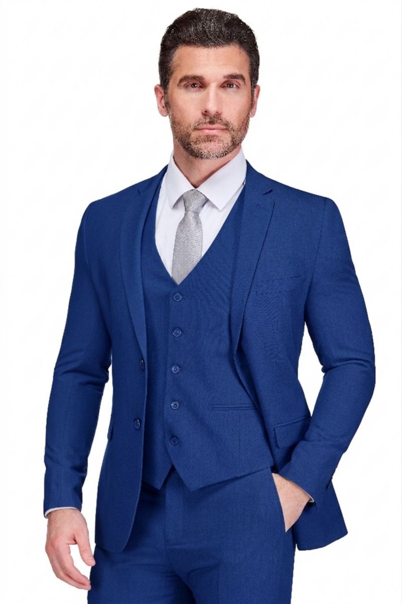 Men's Skinny Fit 3-Piece Suit