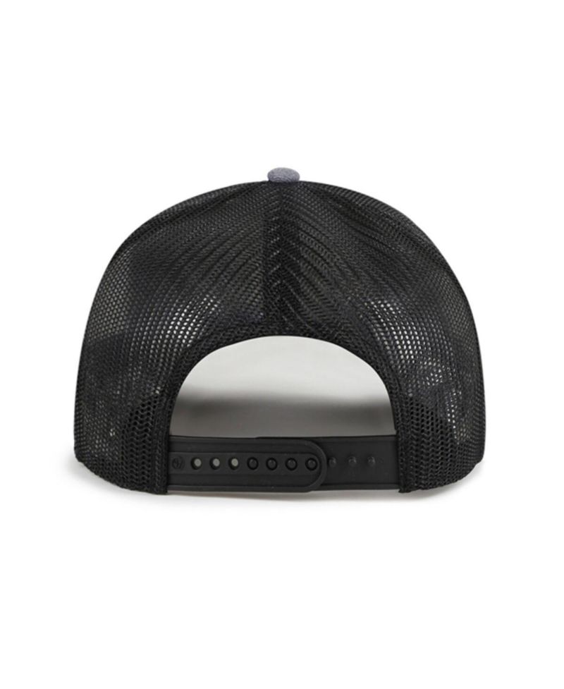 Men's Charcoal San Francisco Giants Carbon Rope Trucker Adjustable Hat