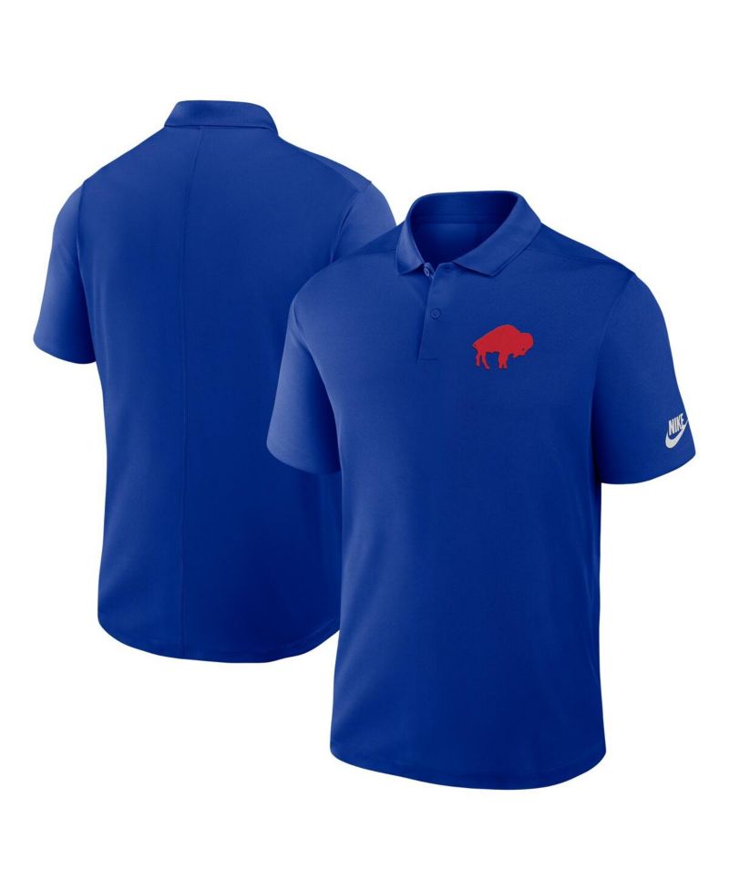Men's Royal Buffalo Bills Rewind Victory Performance Polo Shirt
