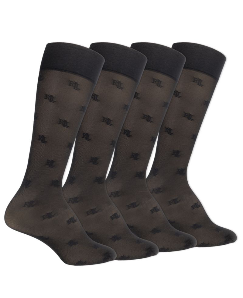 Women's 4-Pack Sheer Trouser Socks