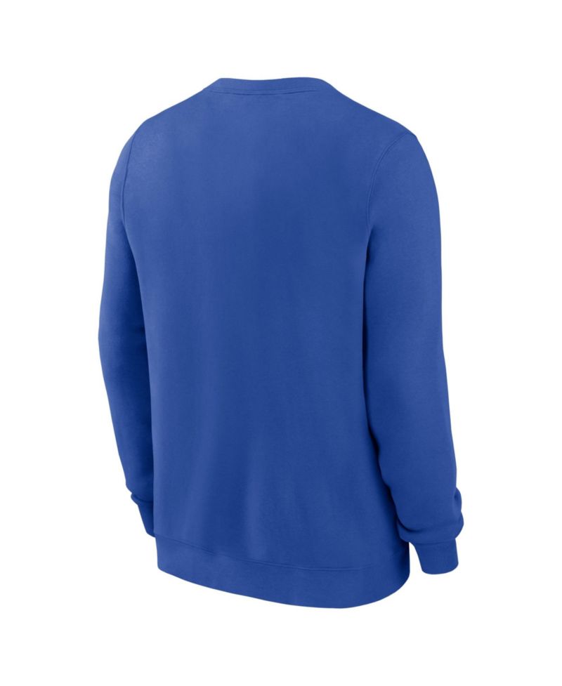 Men's Royal Kentucky Wildcats Primetime Fleece Pullover Sweatshirt