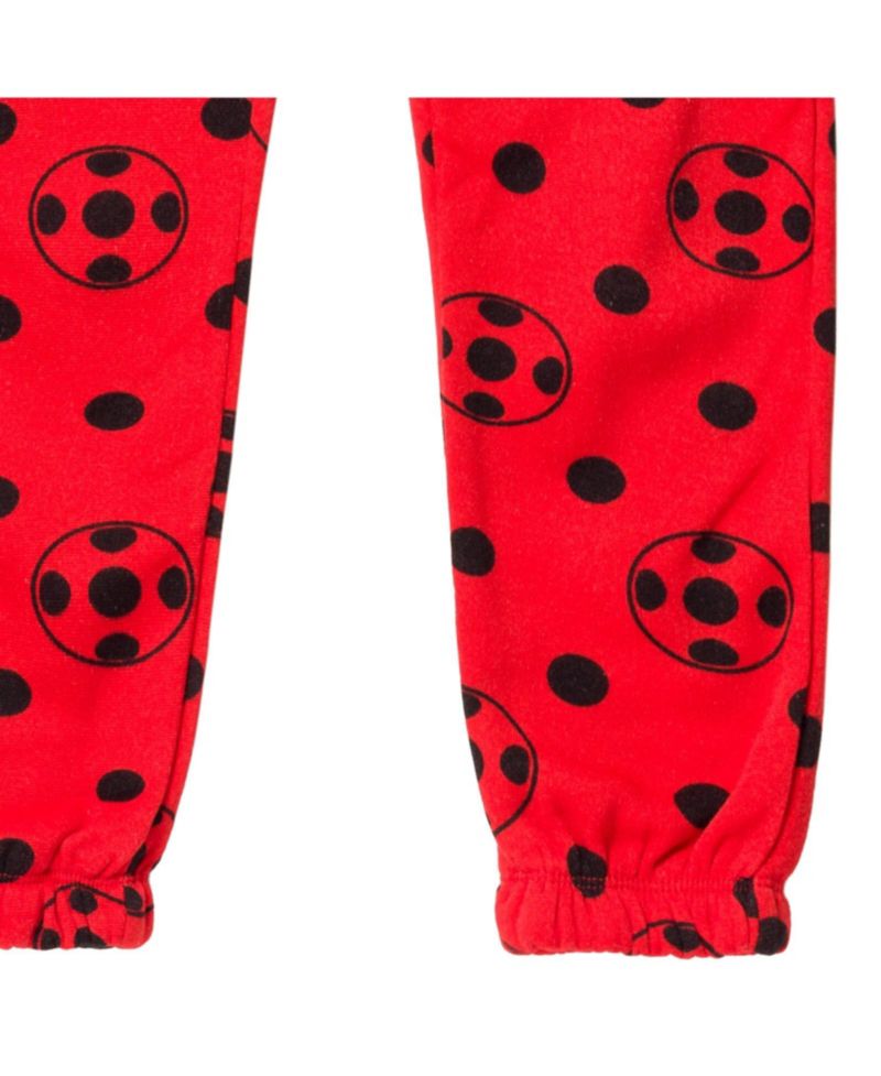 Little Girls Ladybug Fleece 2 Pack Leggings