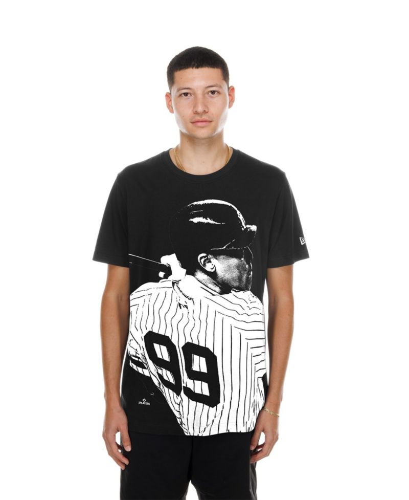 Men's Aaron Judge Black New York Yankees Oversized Graphic T-Shirt