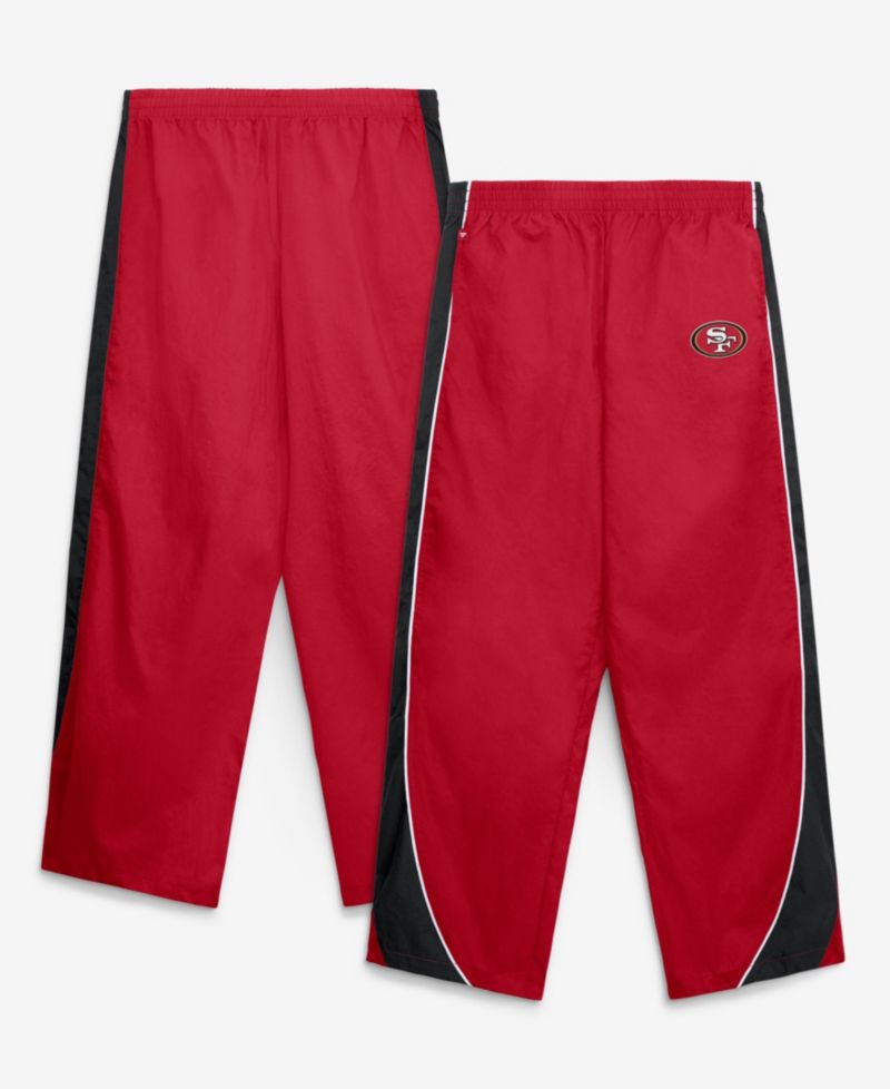 Women's San Francisco 49ers Team First Backwards Lateral Wide-Leg Pants