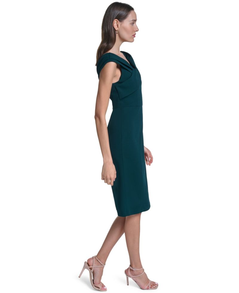 Women's X Front Off-the-Shoulder Sheath Dress