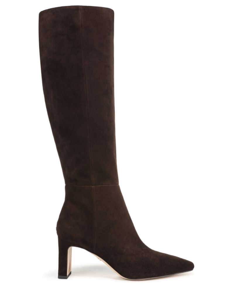 Women's Sylvia Snip Toe Knee High Dress Boots, Regular, Wide & Extra Wide Calf
