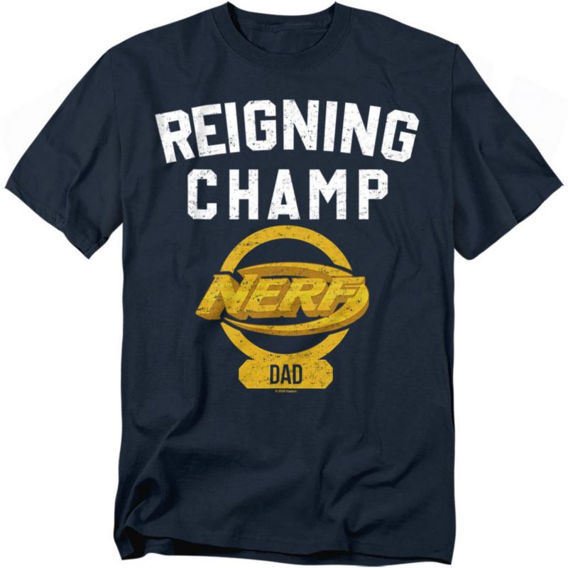 Big & Tall Nerf Father's Day Reigning Champion T-Shirt