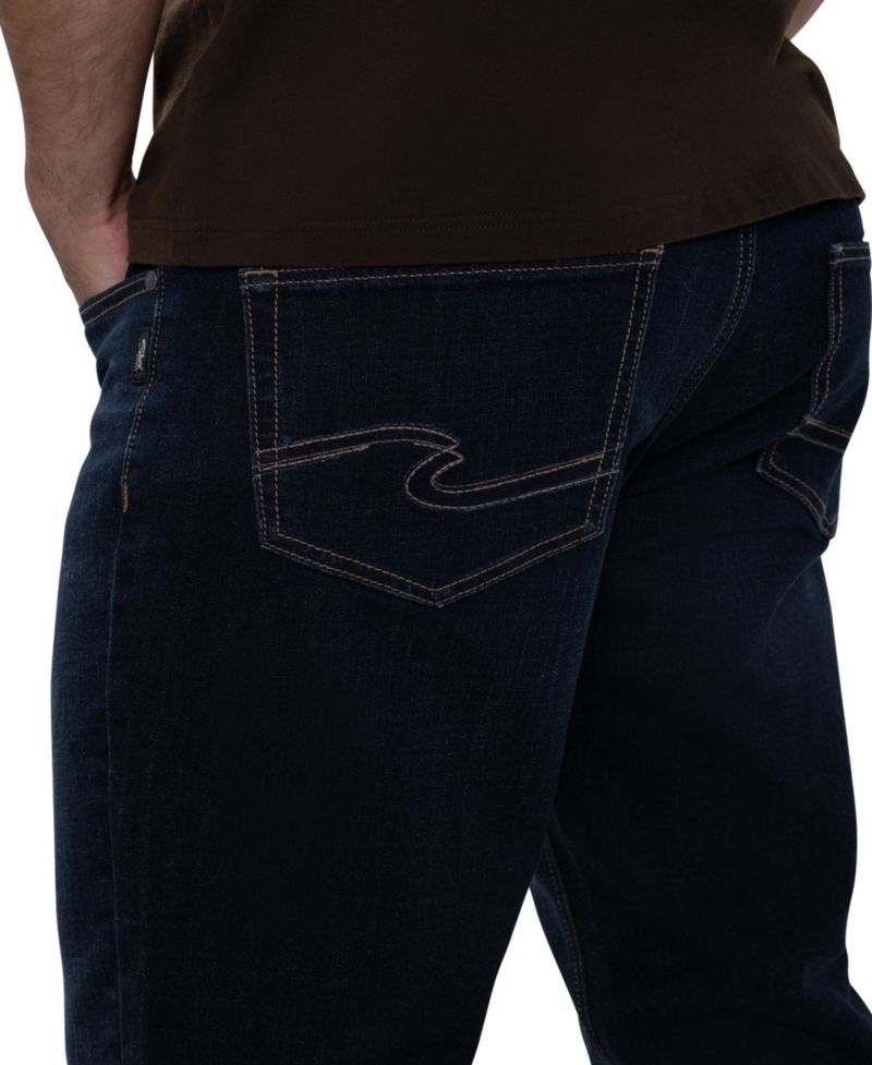 Men's Eddie Slim Straight-Leg Jeans