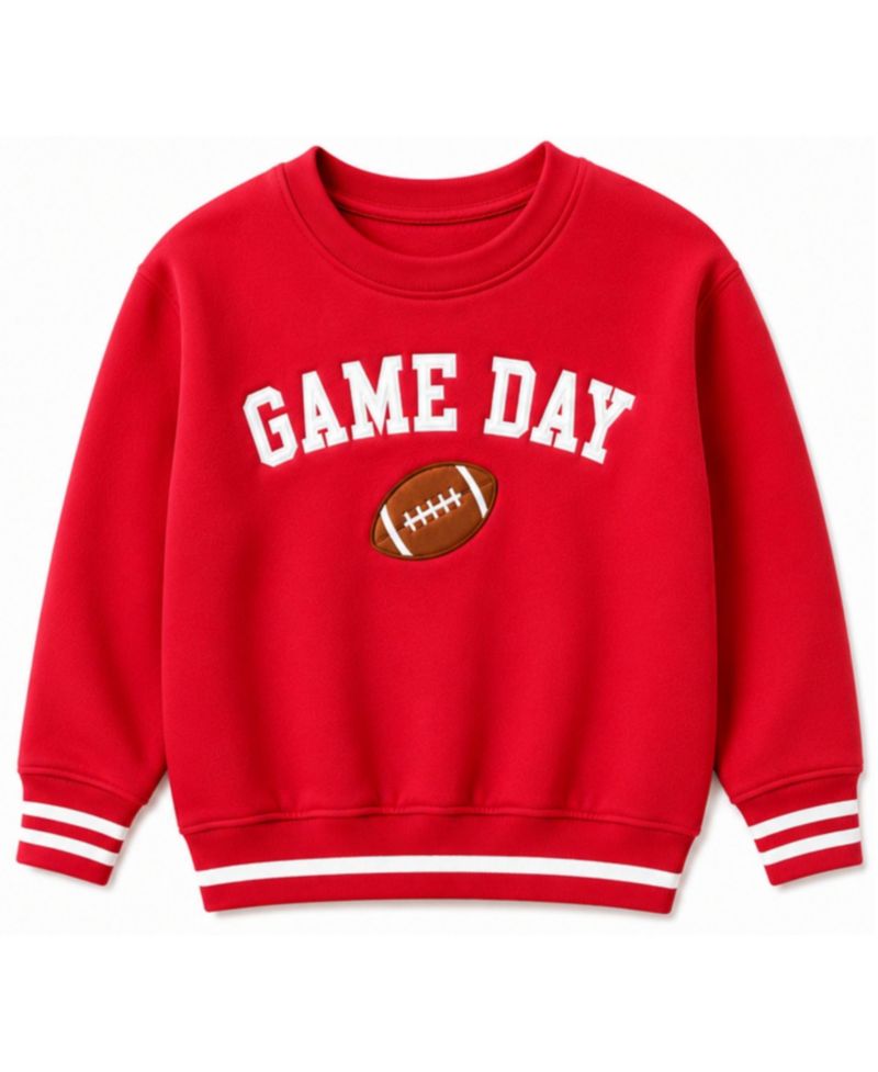 Boys' and Girls' Game Day Long-Sleeve Crewneck Sweatshirt