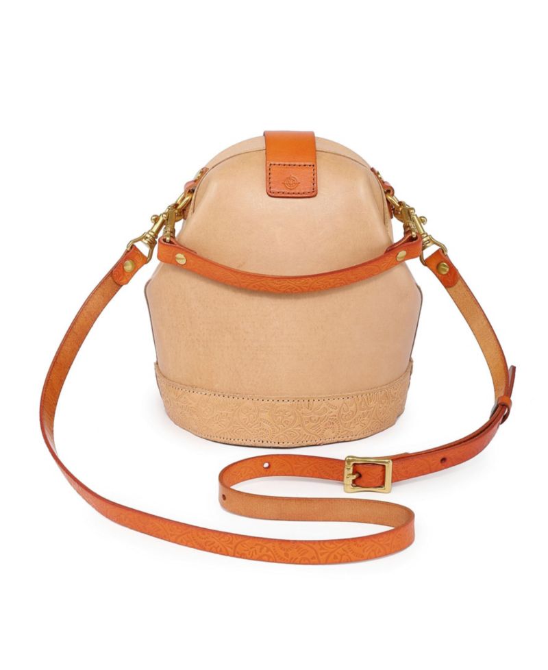Doctor Mini Leather Bucket Crossbody Bag