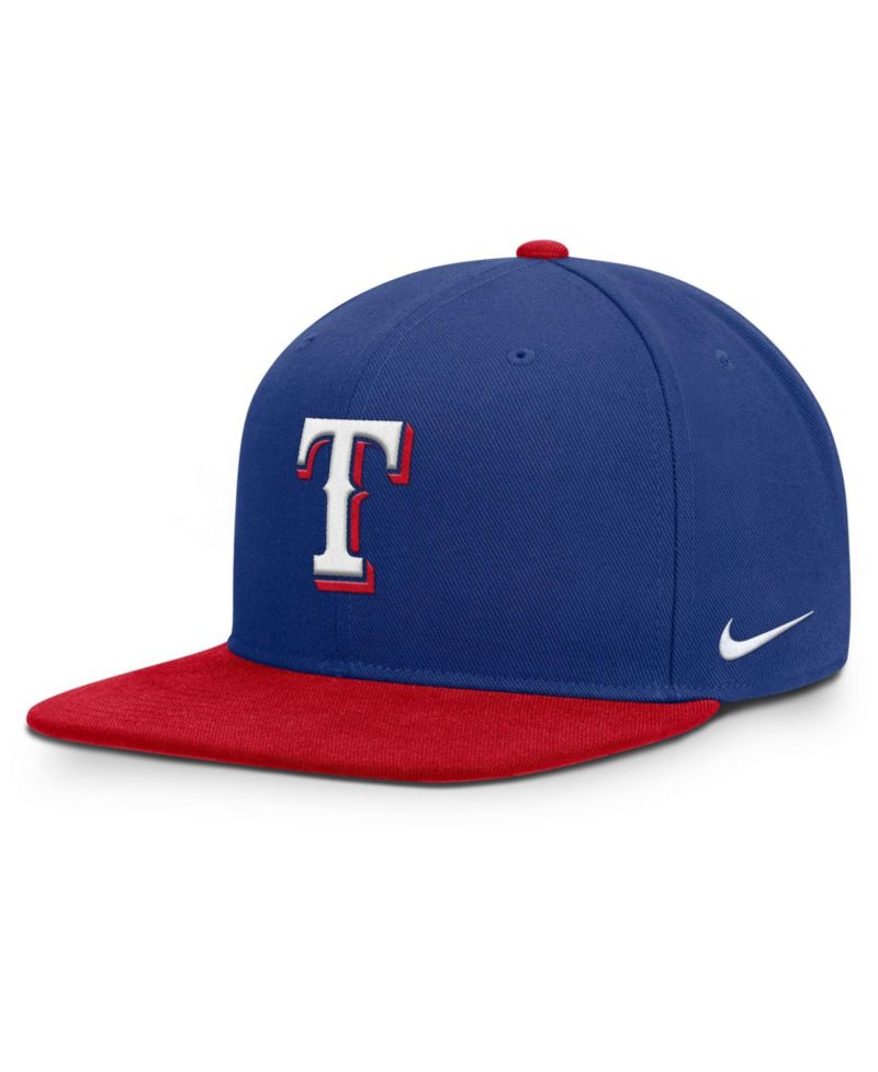 Men's Royal/Red Texas Rangers Primetime Pro Dri-FIT snapback Hat