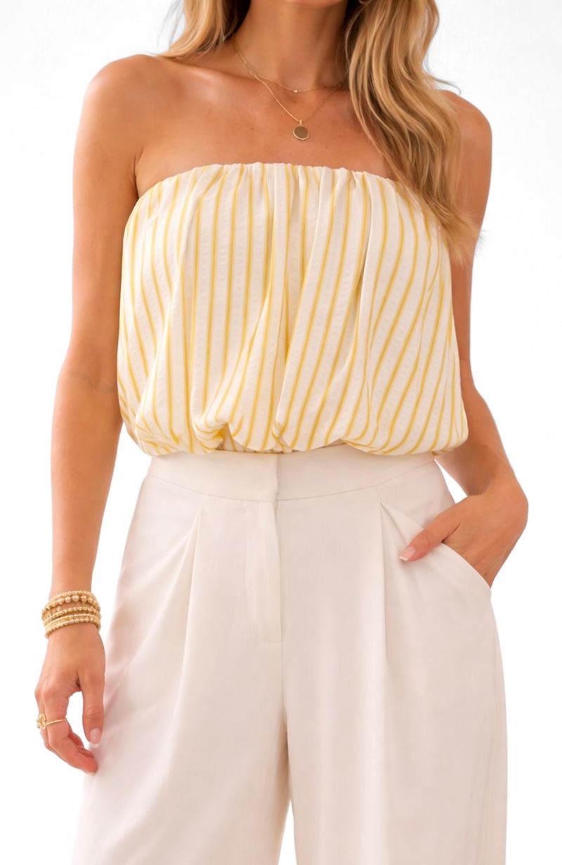 Women's BISHOP + YOUNG Serene Bubble Stripes Top