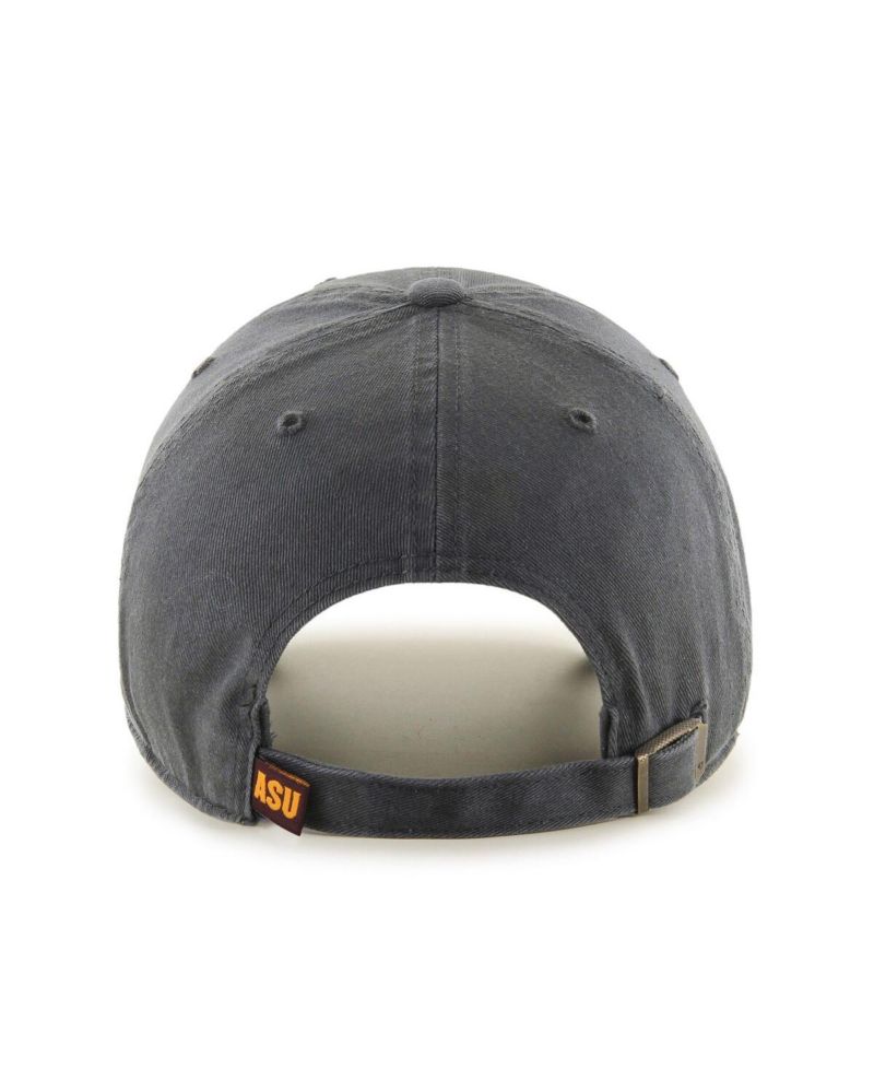 Men's Charcoal Arizona State Sun Devils Clean Up Adjustable Hat