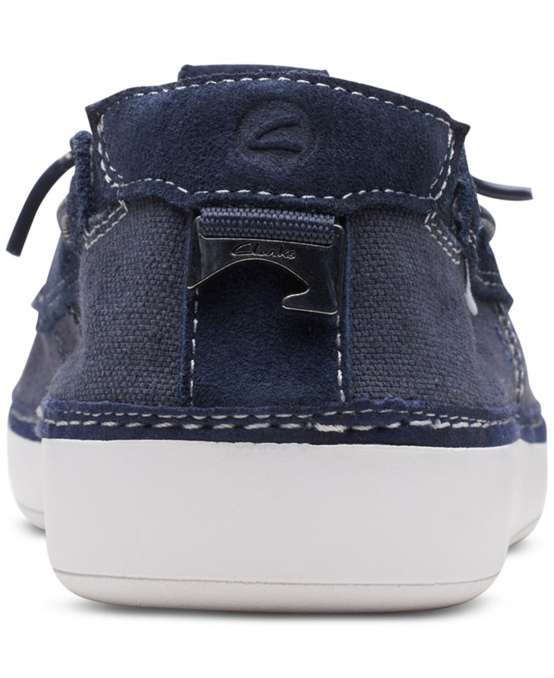 Men's Higley Tie Slip-On Canvas Boat Shoes