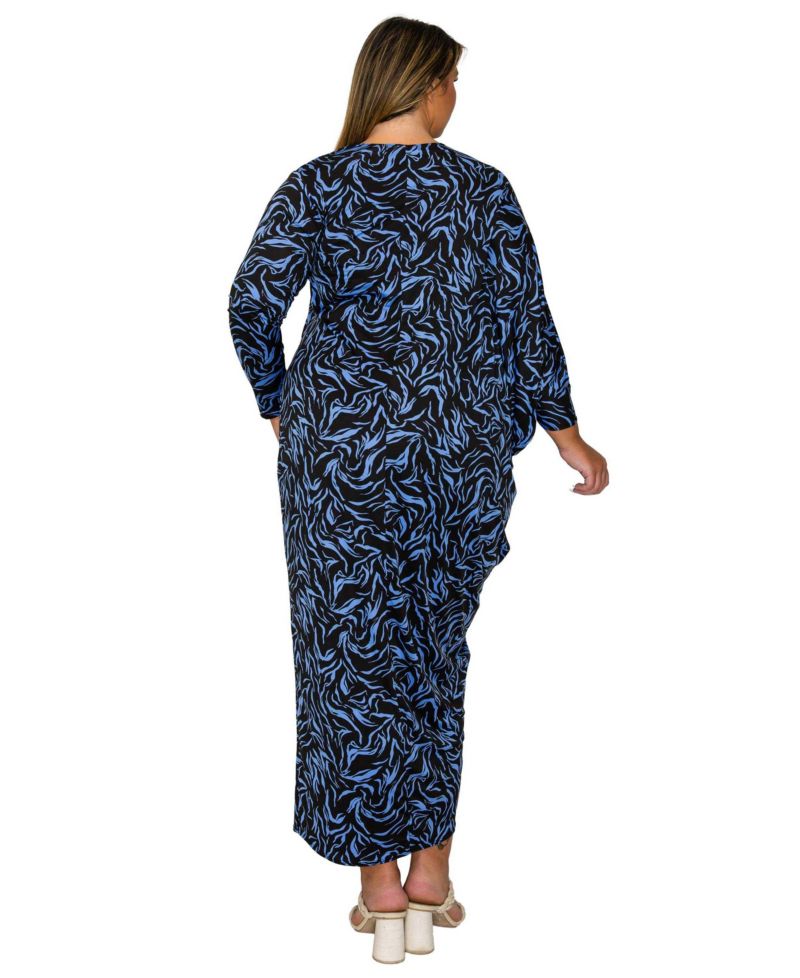 Women's Plus Size Jessica Asymmetrical Maxi Dress