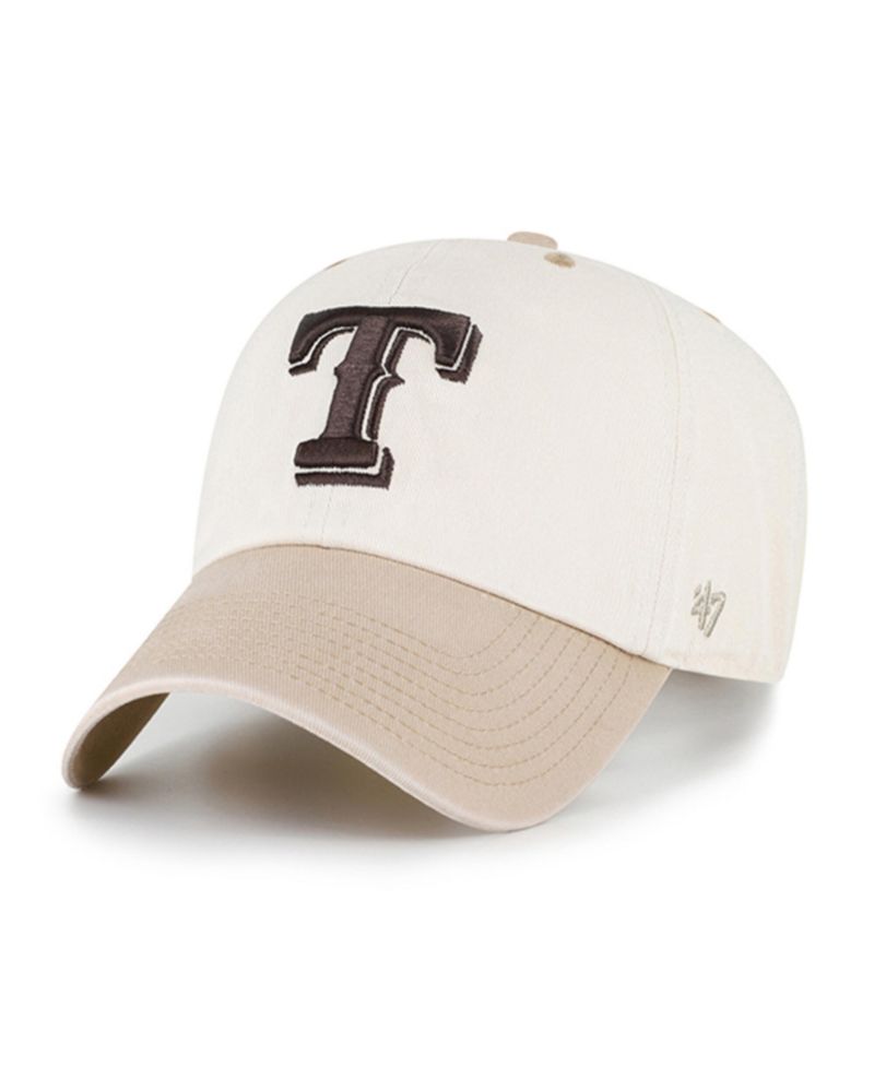 Men's Natural/Tan Texas Rangers Neutral Terrain Clean Up Adjustable Hat