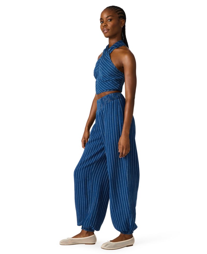 Women's Mid-Rise Pull-On Balloon Pants