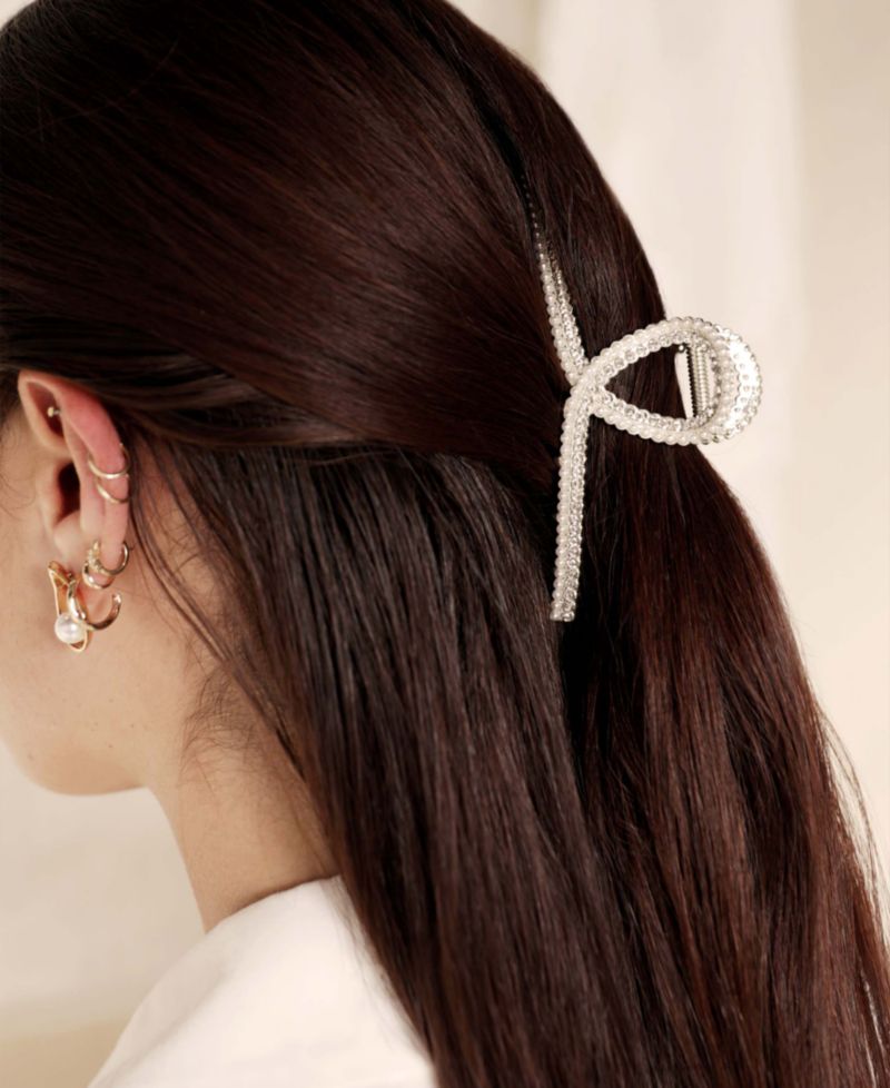 Shine-On Crystal Hair Claw