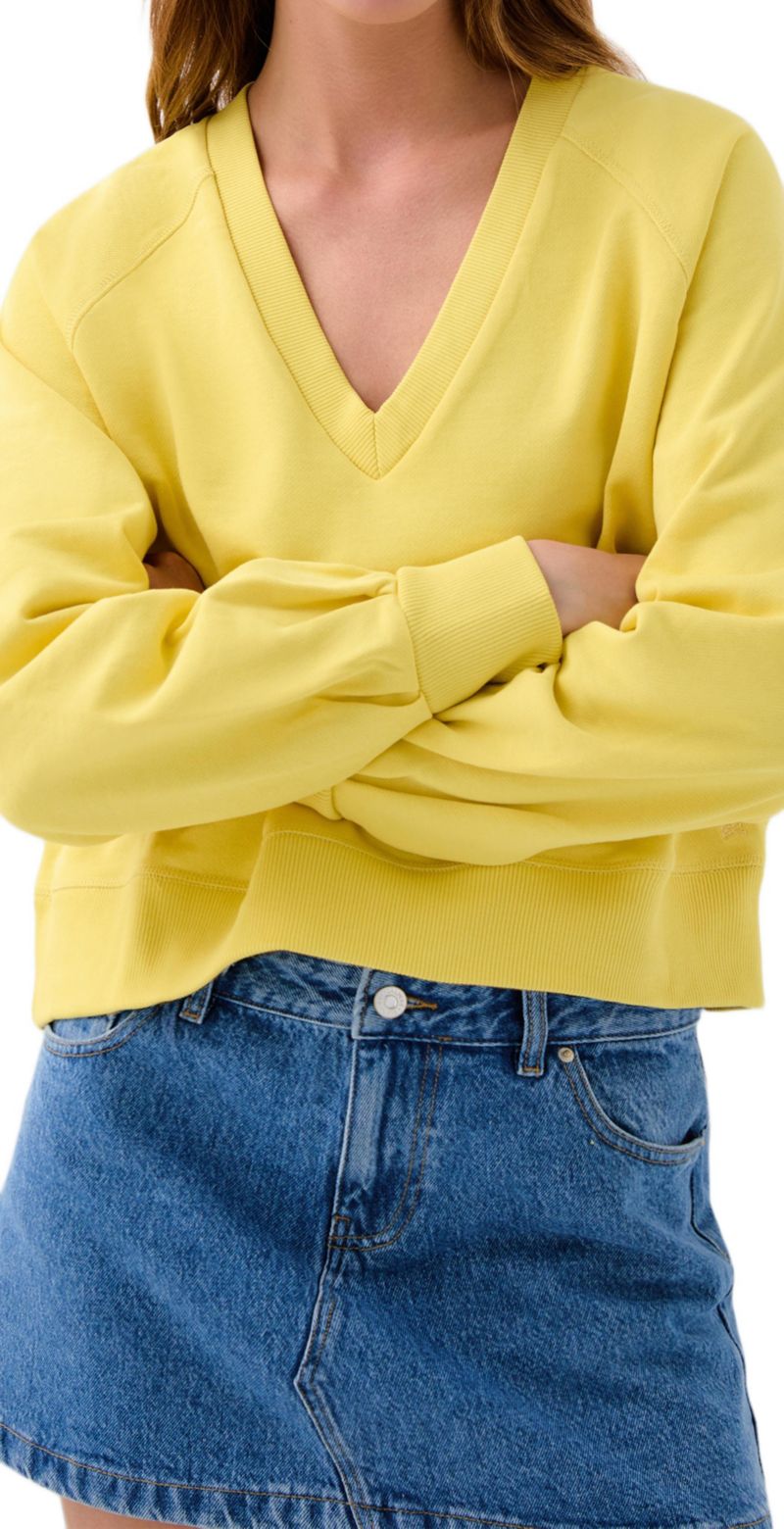 Women's Basic V Fade Sweater