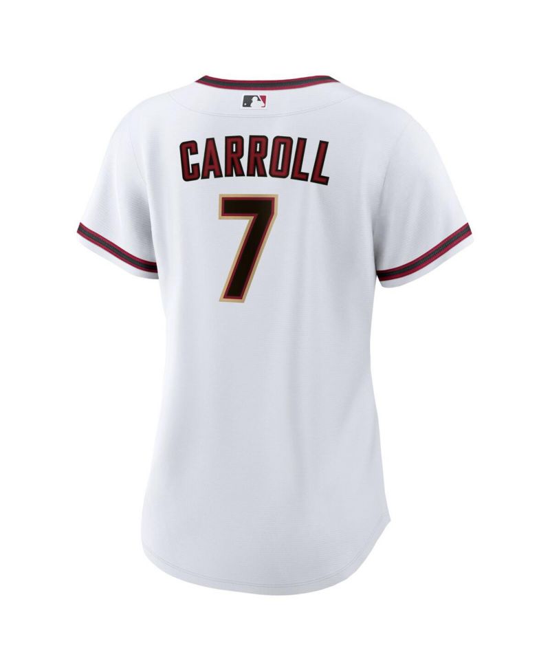 Women's Corbin Carroll White Arizona Diamondbacks Home Replica Player Jersey