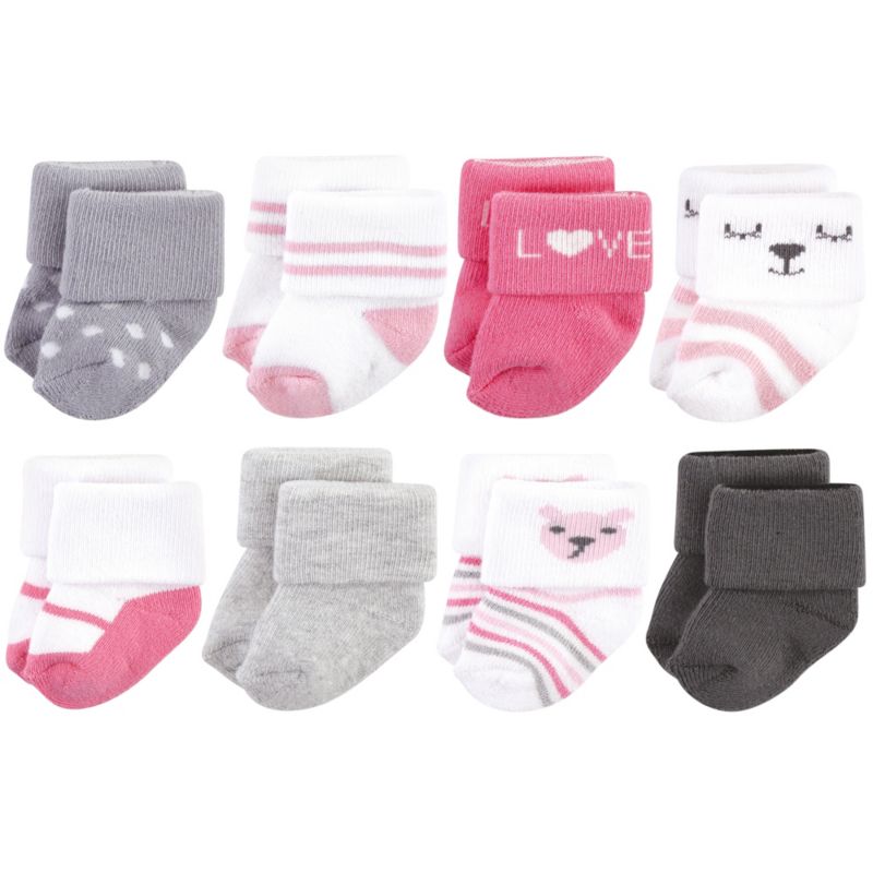Baby Boys Hudson Cotton Rich Newborn and Terry Socks