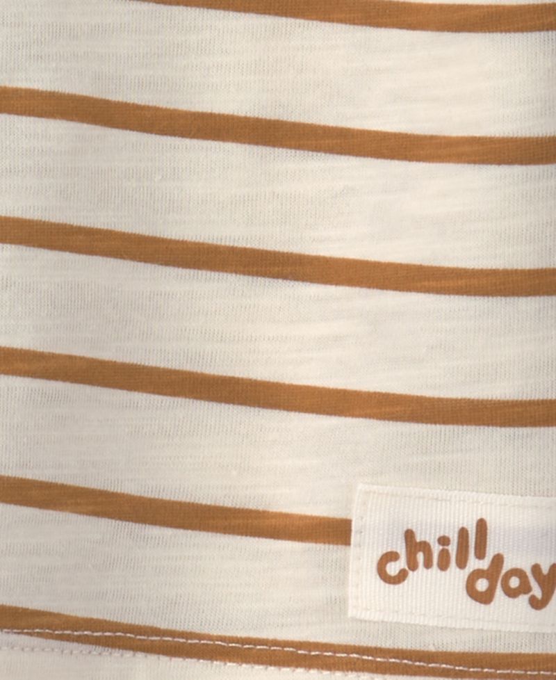 Baby Boys' Striped Short-Sleeve T-Shirt and Pants, 2-Piece Set